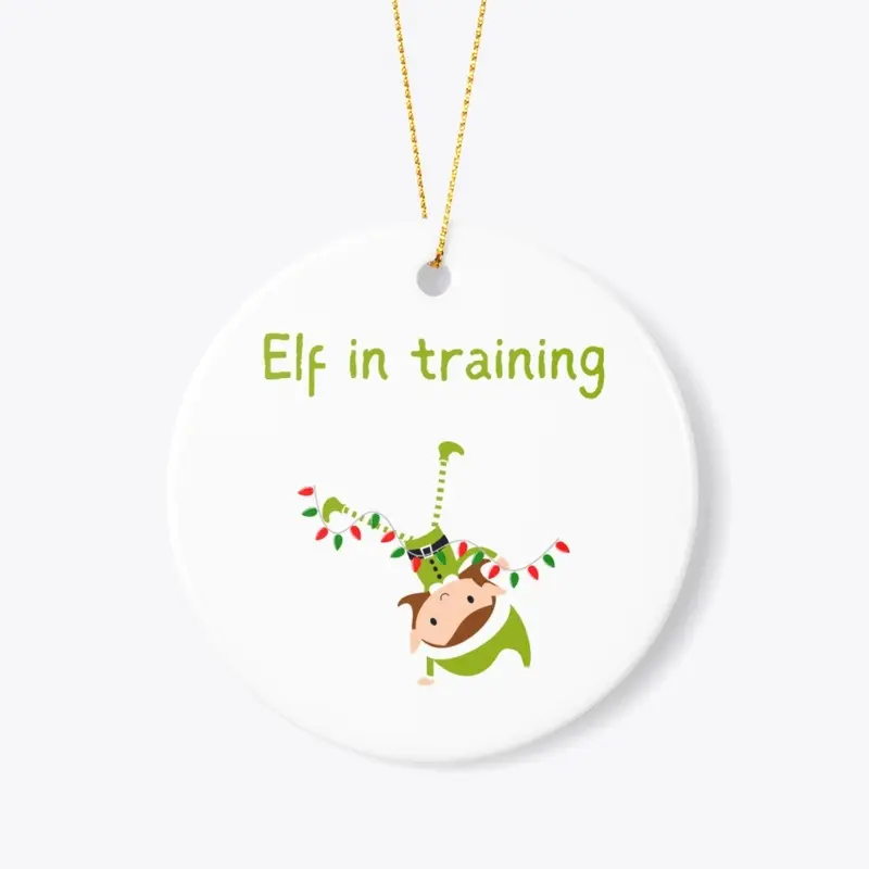 Elf in training green