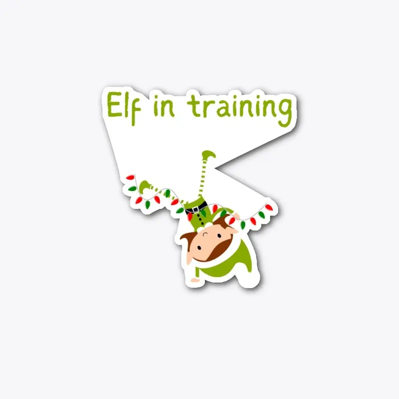 Elf in training green